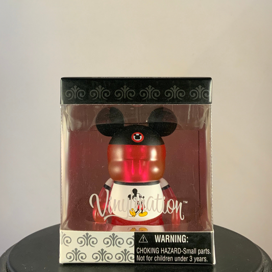 Disney Vinylmation Mickey Ringer Tee Red window box front