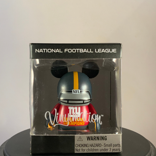 Super Bowl XLVI New York Disney Vinylmation window box front