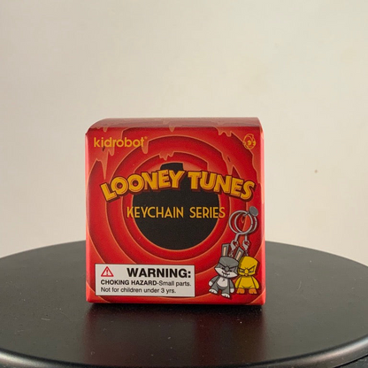 Front of the Kidrobot Looney Tunes vinyl keychain blind box