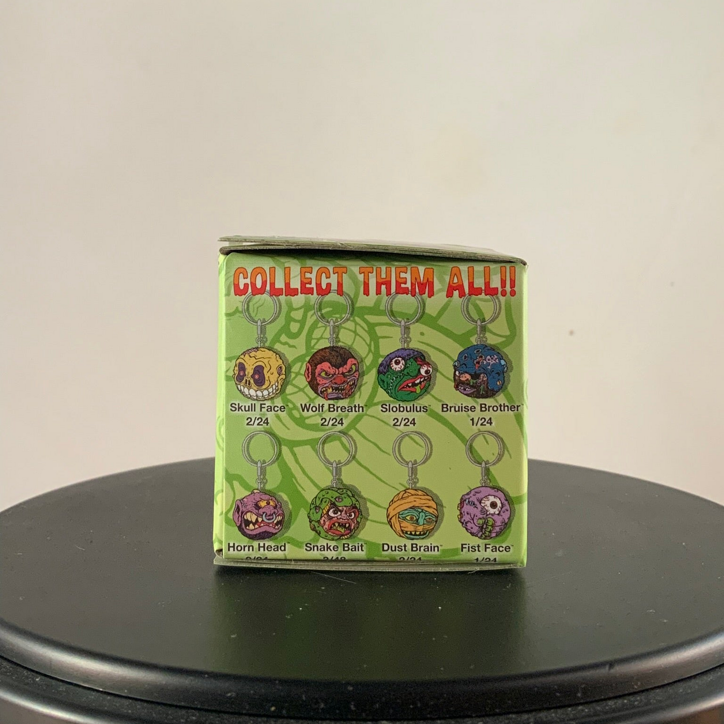 Madballs characters available in the Kidrobot Madballs Series vinyl keychain blind box
