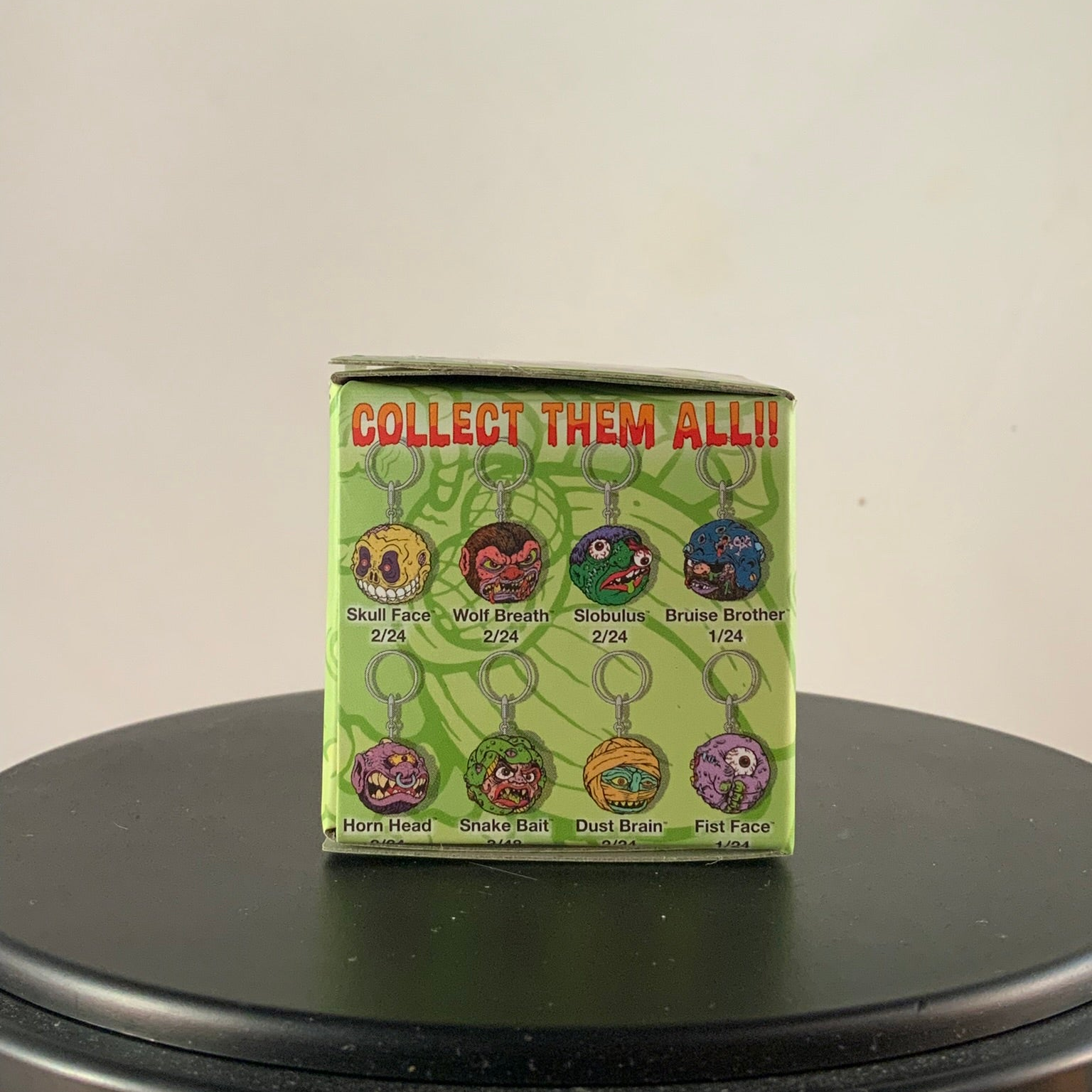 Madballs characters available in the Kidrobot Madballs Series vinyl keychain blind box