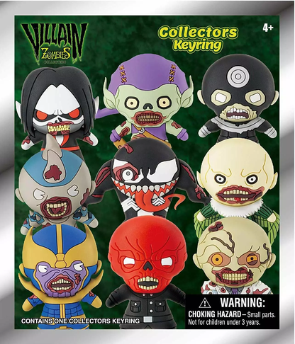 Marvel Zombie Villain Collectors Keyring